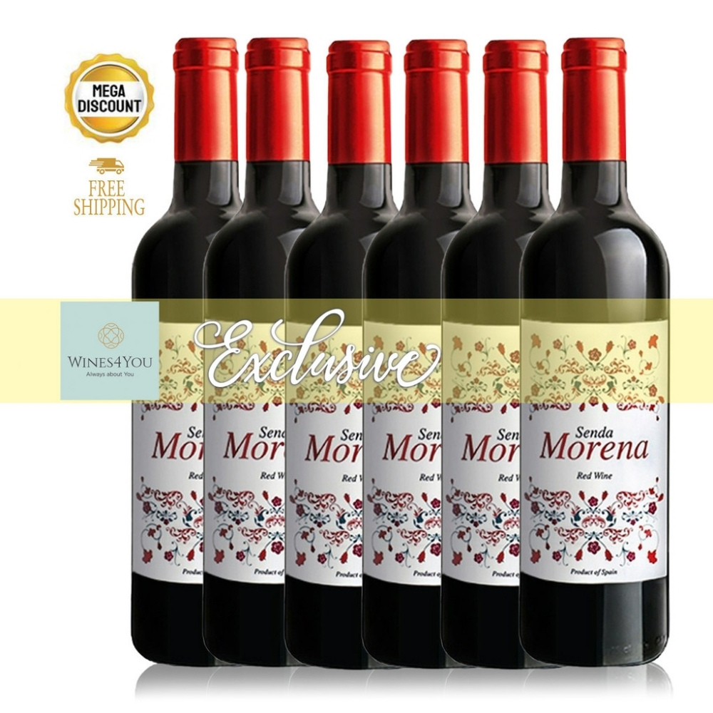 Senda Morena Spain Red Wine 6btls Ctn Promo!